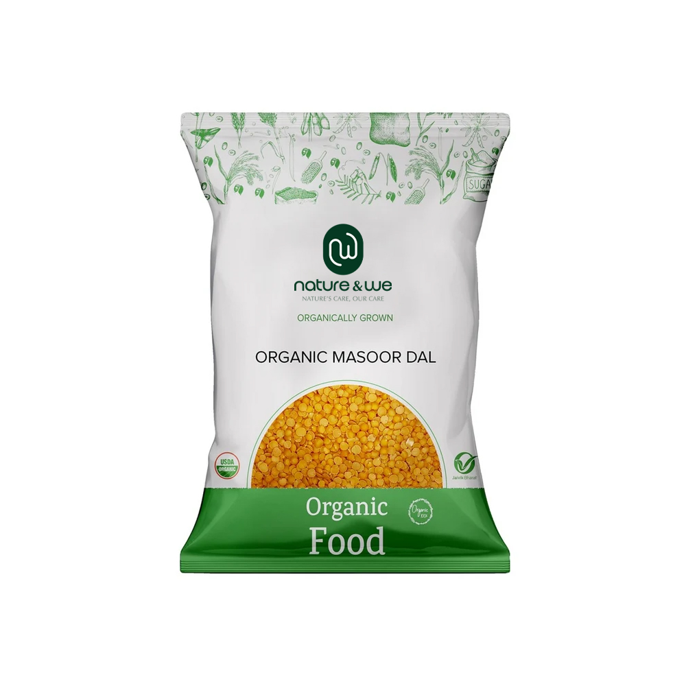 Organic Arhar Dal / Toor Dal / Pigeon Pea Split